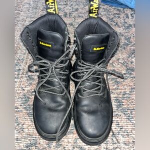 Dr. Martens Black Lace-Up Boots